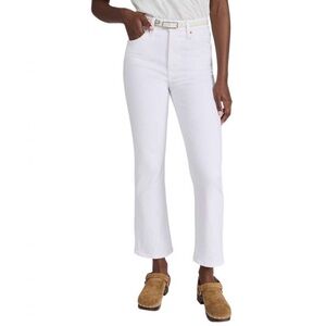 RE/DONE 70s crop boot jeans white 29